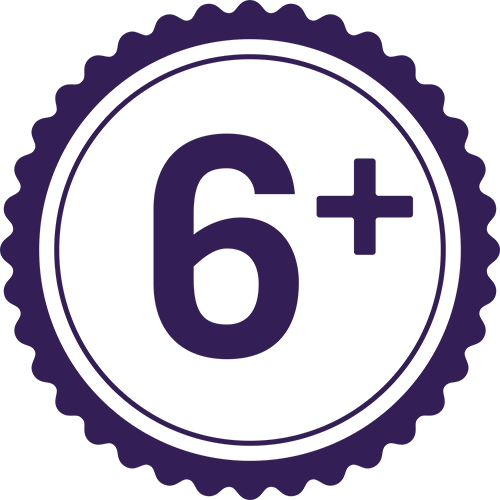 6+ pediatric patients
